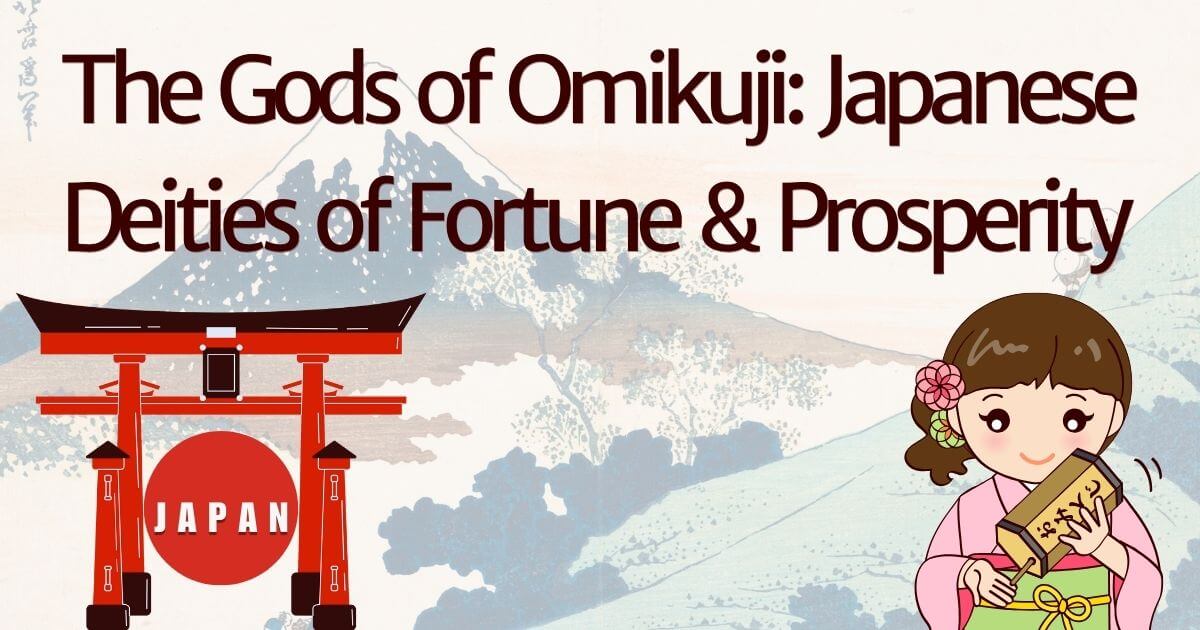 Omikuji fortune slips and Japanese superstitions about luck and misfortune at a traditional shrine.